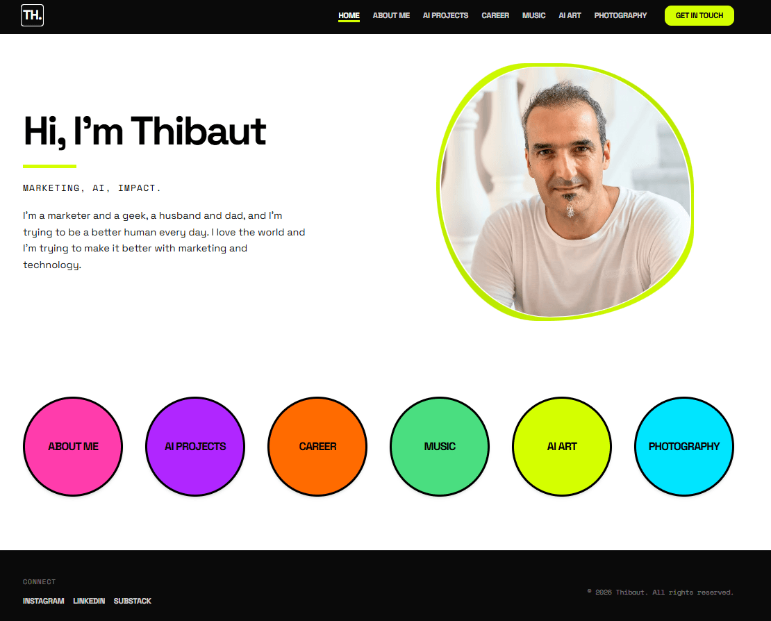 Personal website